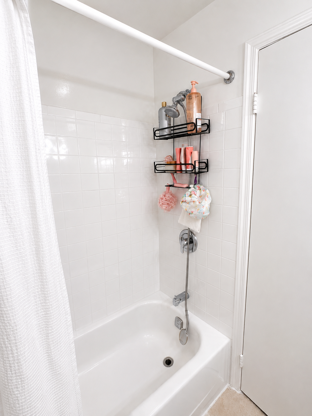 Shower after cleaning